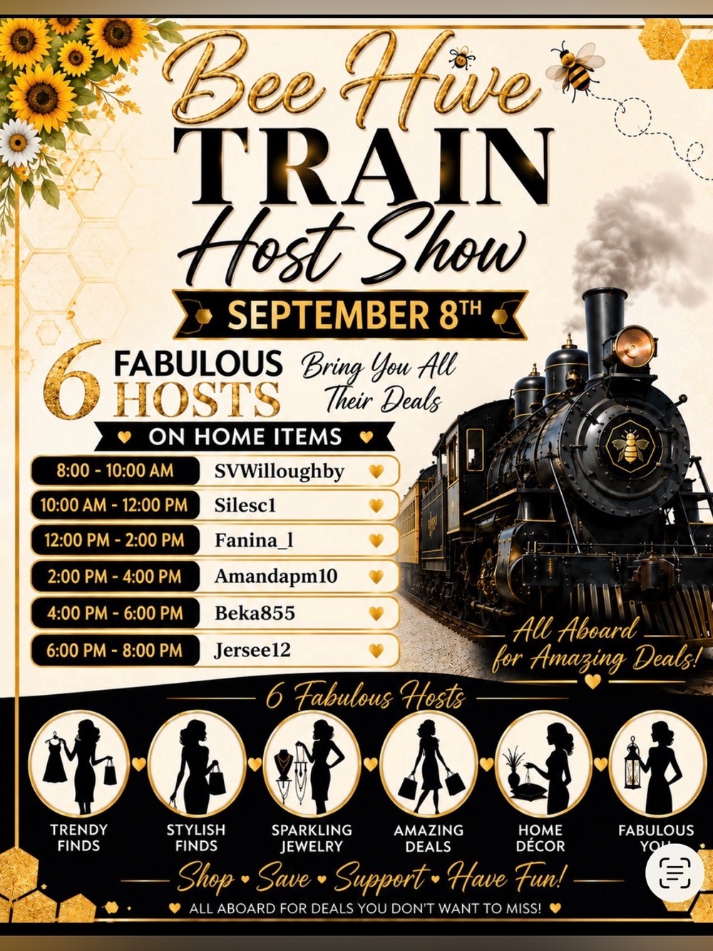 Fanina Is Live Show Pop Up Flier - Picture 11 of 14